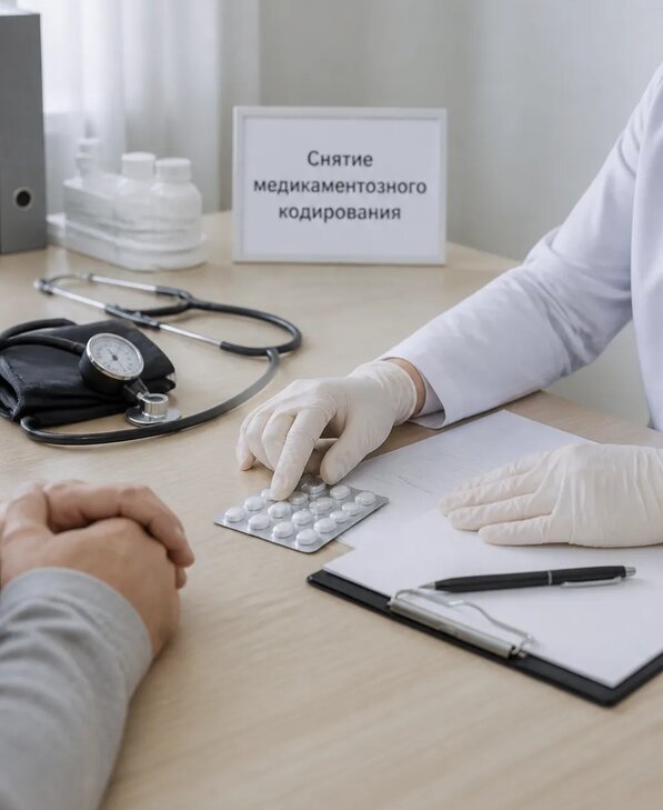 Снятие медикаментозного кодирования в Малгобеке от 5159 р. | Медзона