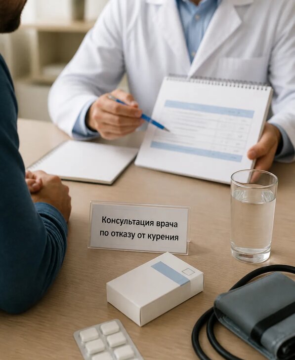 Консультация врача по отказу от курения для взрослых в Малгобеке